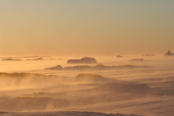 Vent catabatique en Terre Ad�lie